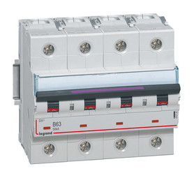 Автоматический выключатель DX³ 4P 63А (B) 50кА