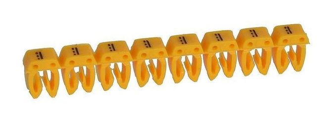 Маркер CAB 3 - условное обозначение - для кабеля 1,5-2,5 мм² - постоянный ток